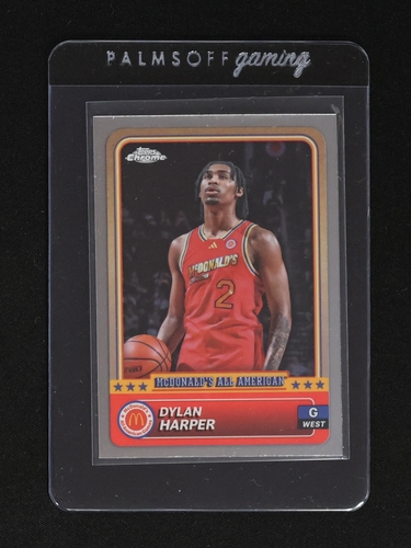 2024 Topps Chrome McDonald's All-American #38 Dylan Harper — front