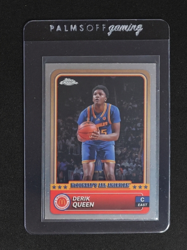 2024 Topps Chrome McDonald's All-American #32 Derik Queen — front