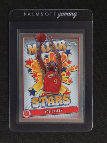 2024 Topps Chrome McDonald's All American #SES-AIB Ace Bailey Major Stars — front
