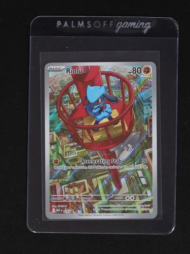 2025 Pokémon #010 Riolu — front