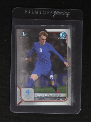 2022 Bowman Chrome Road to UEFA U21 Euros #10 Cole Palmer — front