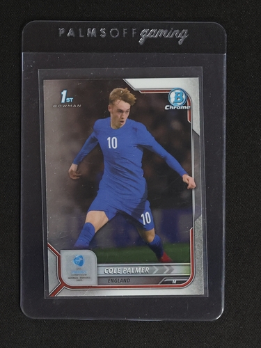 2022 Bowman Chrome Road to UEFA U21 Euros #10 Cole Palmer — front
