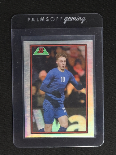2022 Bowman Chrome UEFA U21 Euros 1989 #89B-1 Cole Palmer — front