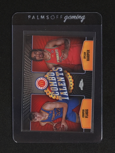 2024 Topps Chrome McDonald's Combo Talents #COT-COO Dylan Harper Cooper Flagg — front