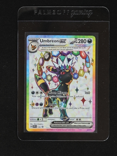 2025 Black Star Promo #176 Umbreon ex — front