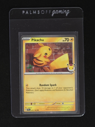 2026 Pokémon #051 Pikachu — front