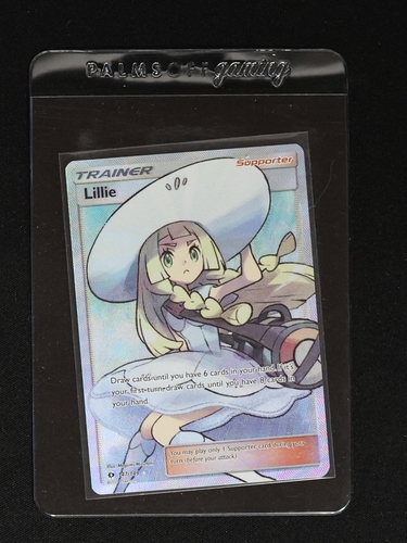 2017 Pokémon Sun & Moon #147 Lillie Full Art Trainer — front