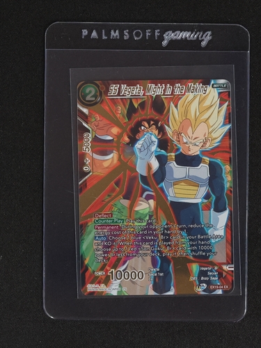 2021 Dragon Ball Super Card Game EX19-04 SS Vegeta, Might in the Making — front