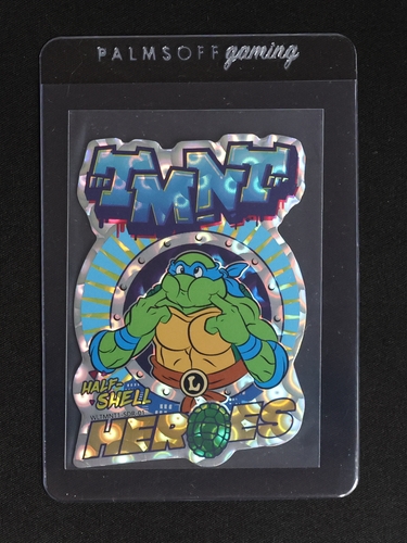 2025 Teenage Mutant Ninja Turtles Leonardo Die Cut L Card Half Shell Heroes — front