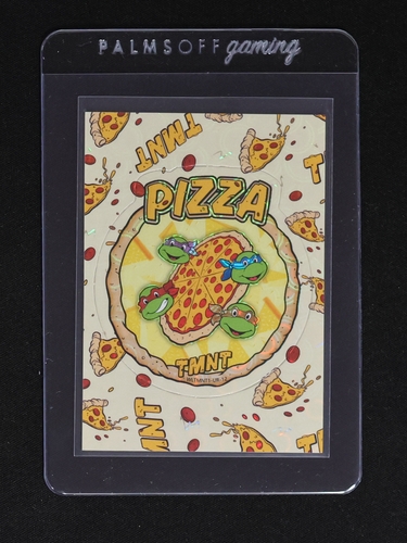 2025 Teenage Mutant Ninja Turtles Wonderland Trading Card Pop Out Pizza — front
