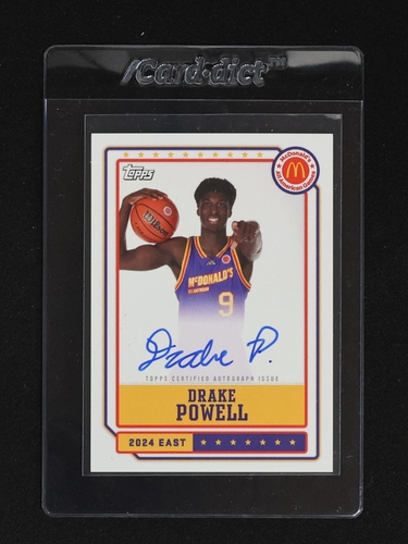 2024 Topps McDonald's All American Event Autographs #F05242 Drake Powell — front