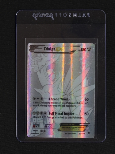 2014 Pokémon XY Phantom Forces #122 Dialga EX — front