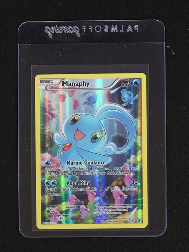 2014 Pokémon XY Black Star Promo #XY113 Manaphy — front
