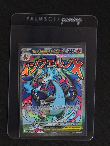 2025 Pokémon Mega Charizard X ex #023 Phantasmal Flames Promo — front