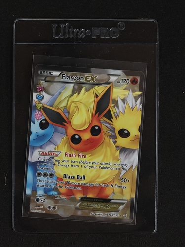 2016 Pokémon Generations Radiant Collection #RC28/RC32 Flareon EX — front