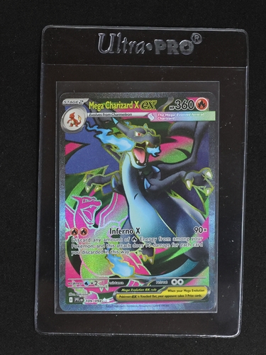 2009 Pokémon Mega Charizard X ex #109/094 — front