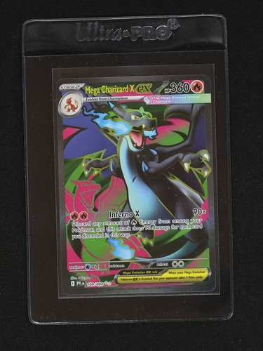 2025 Pokémon TCG Phantasmal Flames #109/094 Mega Charizard X ex — front