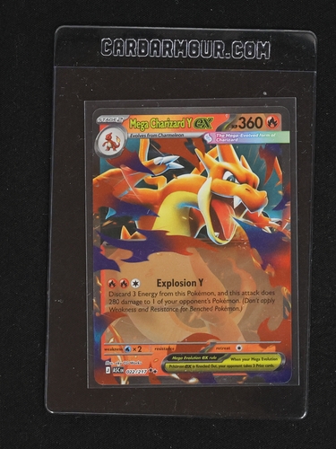 2026 Pokémon TCG Ascended Heroes #022 Mega Charizard Y ex — front