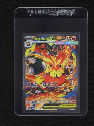 2026 Pokemon Ascended Heroes #273 Mega Emboar ex — front