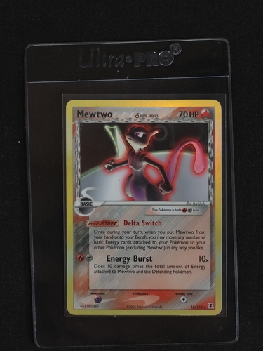2005 Pokémon EX Delta Species #12 Mewtwo — front