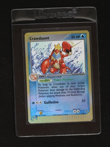 2003 Pokémon EX Dragon #3 Crawdaunt — front