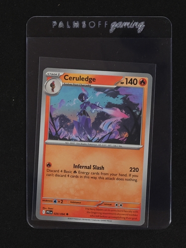 2024 Pokémon ME02: Phantasmal Flames #020 Ceruledge — front