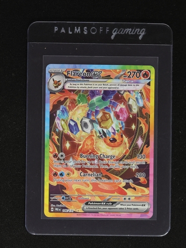 2025 Pokémon TCG Prismatic Evolutions #146 Flareon EX — front