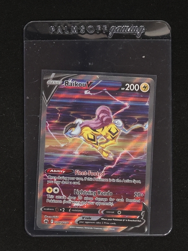 2022 Pokémon Crown Zenith #GG41 Raikou V — front
