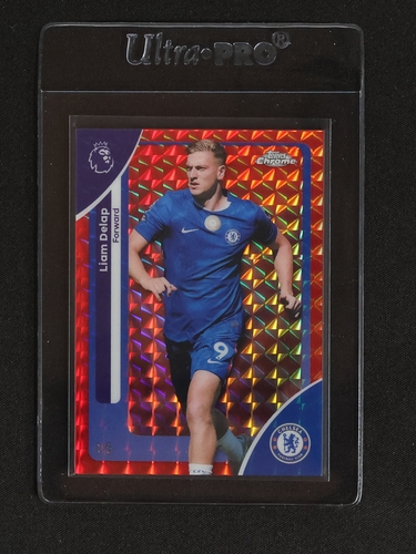 2026 Topps Chrome Premier League #62 Liam Delap Chelsea — front