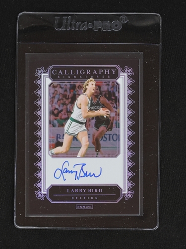 2024 Panini Calligraphy Larry Bird — front