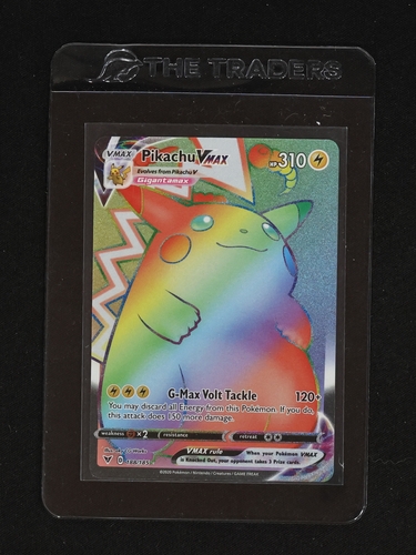2020 Pokémon TCG Vivid Voltage #188 Pikachu VMAX — front