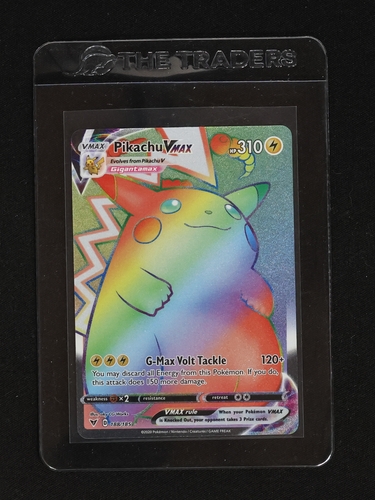 2020 Pokémon Vivid Voltage #188 Pikachu VMAX — front