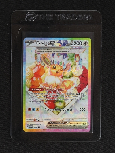 2025 Pokémon TCG Eevee ex #174 Scarlet & Violet Promo — front