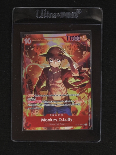 2024 One Piece Treasure Booster Promo #ST10-006 Monkey D. Luffy — front