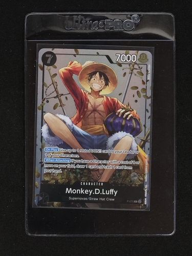 2025 One Piece Card Game P-075 Monkey.D.Luffy — front