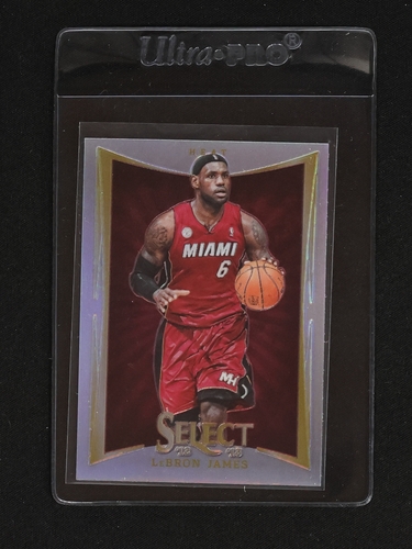 2012-13 Panini Select #66 LeBron James — front