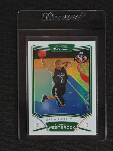 2008-09 Bowman Chrome #114 Russell Westbrook — front