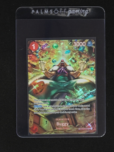 2024 One Piece Card Game OP03-008 Buggy SP Wings of Captain — front