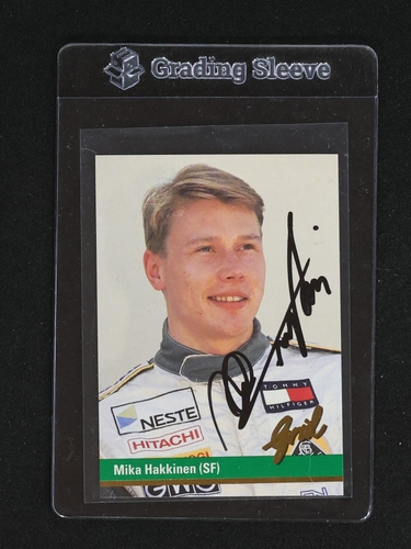 1992 Grid Motorcard Formula 1 #45 Mika Hakkinen — front