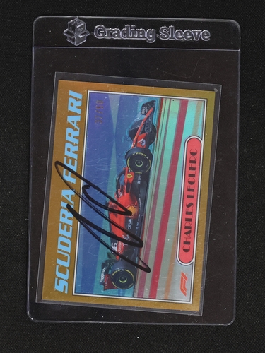 2023 Topps Chrome Formula 1 Autos of 1977 #AU77-CL Charles Leclerc — front