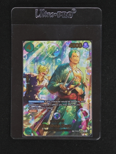 2026 One Piece TCG PRB02-006 Roronoa Zoro SP Egghead Crisis — front