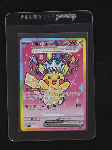 2023 Pokémon TCG Ascended Heroes #277 Pikachu ex — front