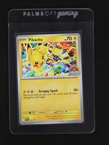 2025 Pokémon SVP #225 Pikachu — front