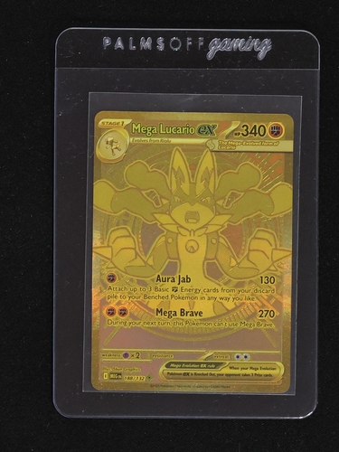 2023 Pokémon TCG Mega Lucario EX #188 — front