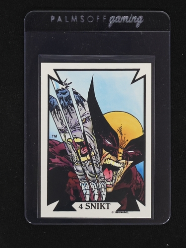 1989 Marvel Comic Images Todd McFarlane Wolverine #4 Snikt — front