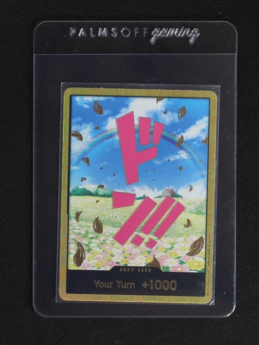 One Piece The Best PRB-01 Rebecca DON!! Card Gold Frame — front