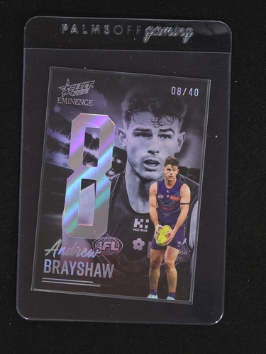 2022 Select Eminence #08/40 Andrew Brayshaw — front