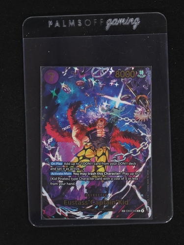 2026 One Piece Card Game EB04-039 Eustass "Captain" Kid SP — front