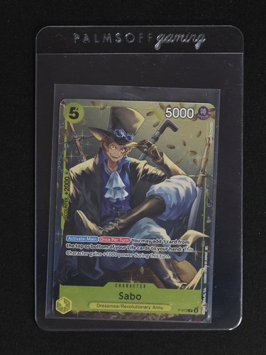 One Piece TCG P-073 Sabo — front