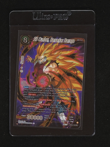 2023 Dragon Ball Super #BT20-130 SS Cumber, Berserker Barrage — front